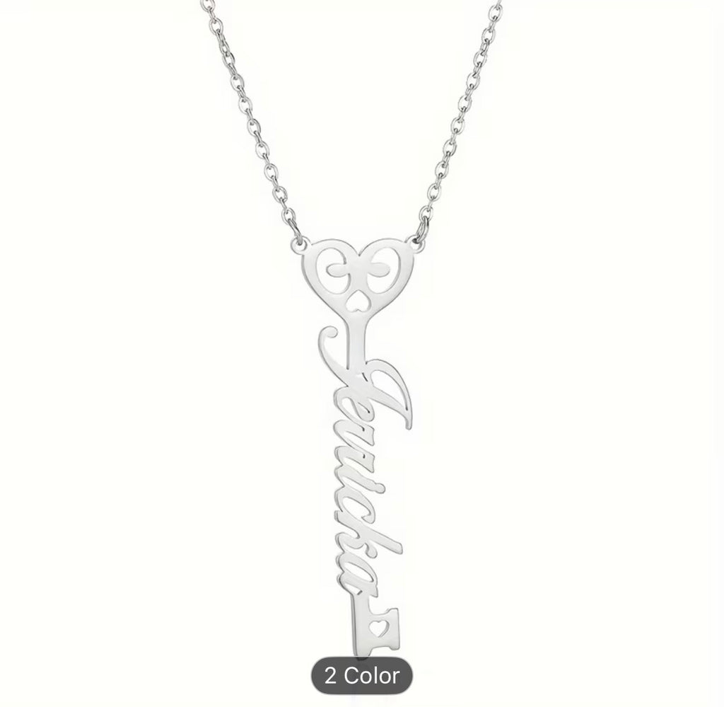 Personalize the Necklace with the Key of Abundance.