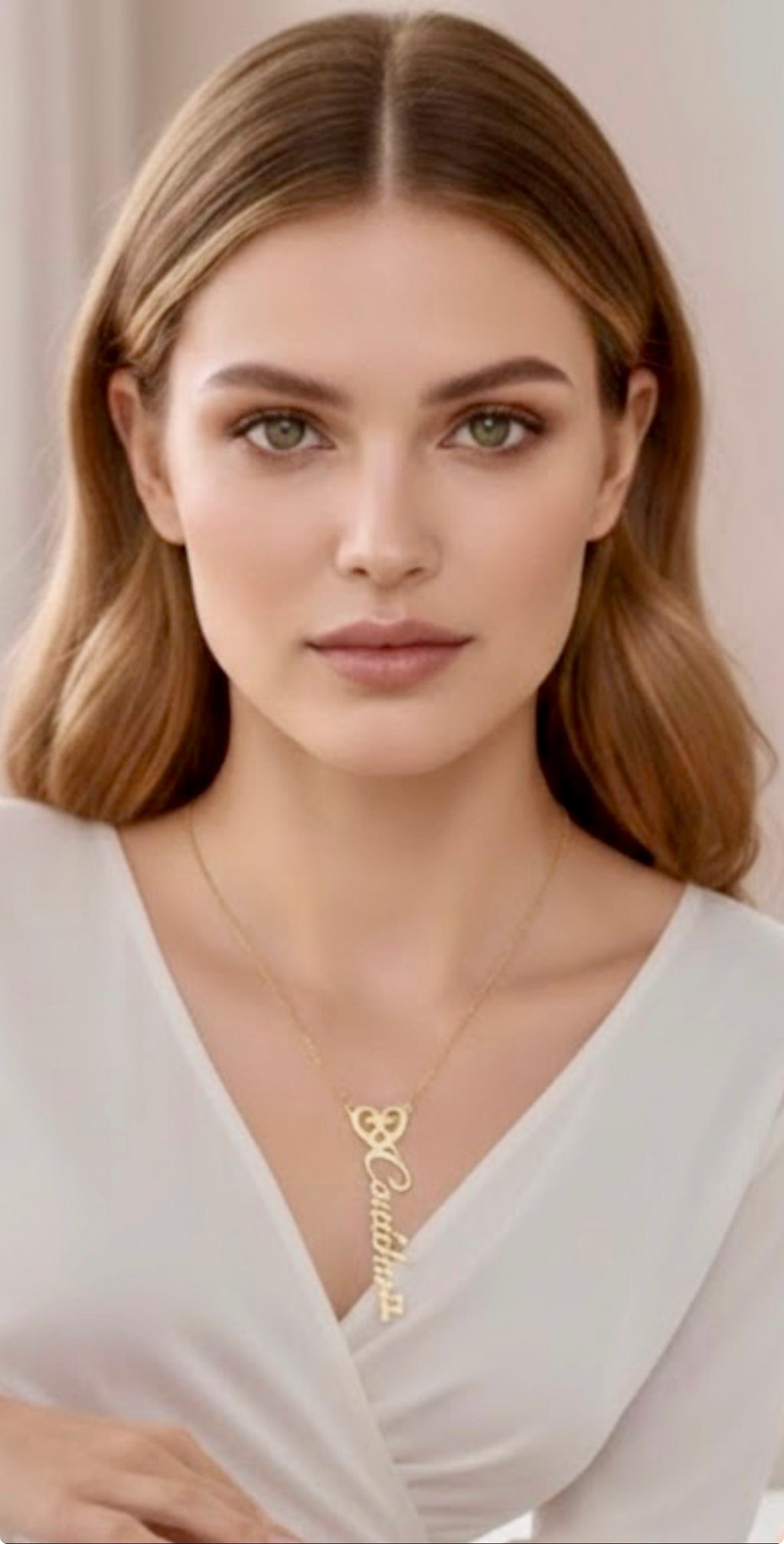 Personalize the Necklace with the Key of Abundance.